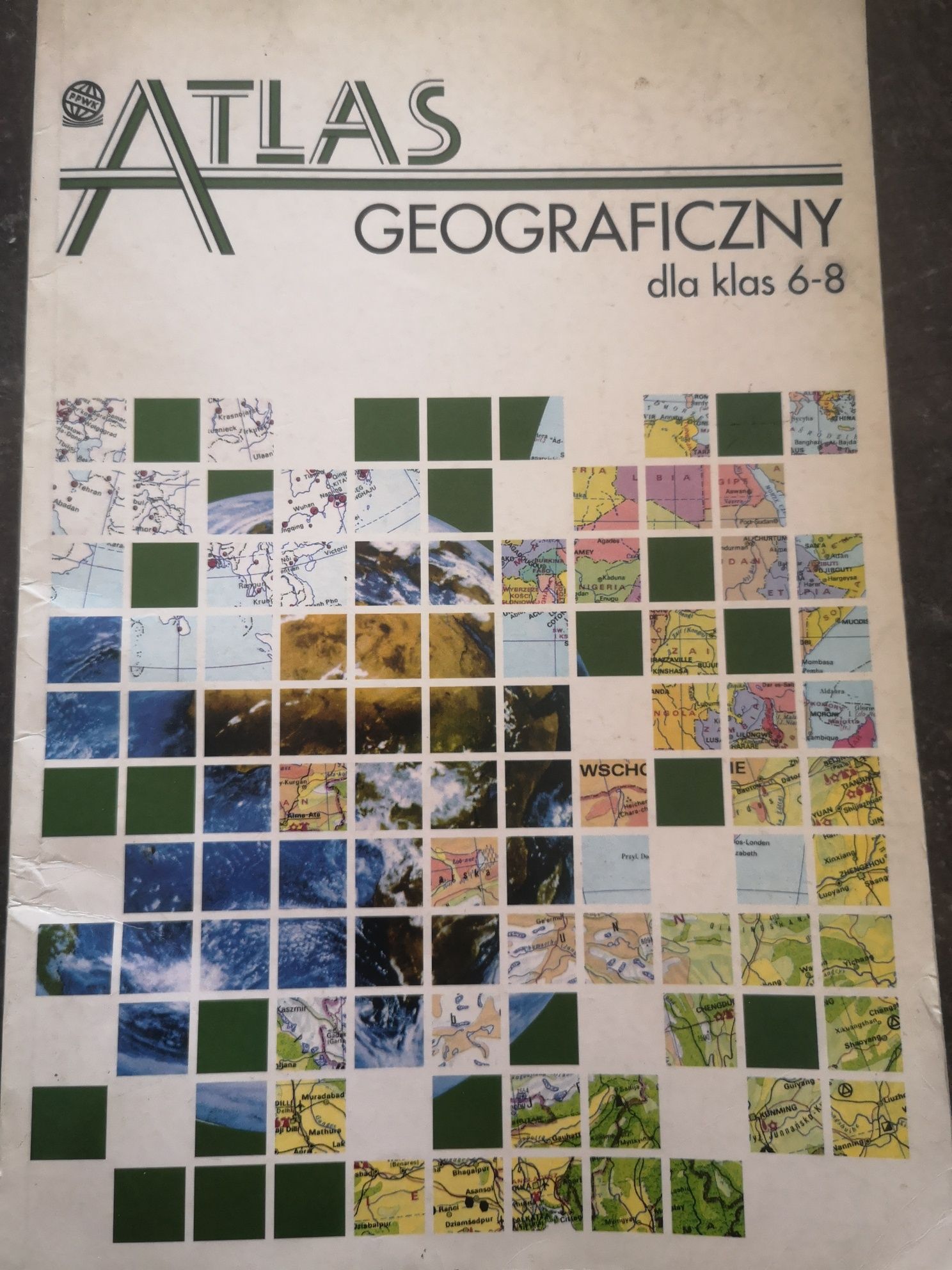 Atlas geograficzny dla klas 6-8 1994 rok