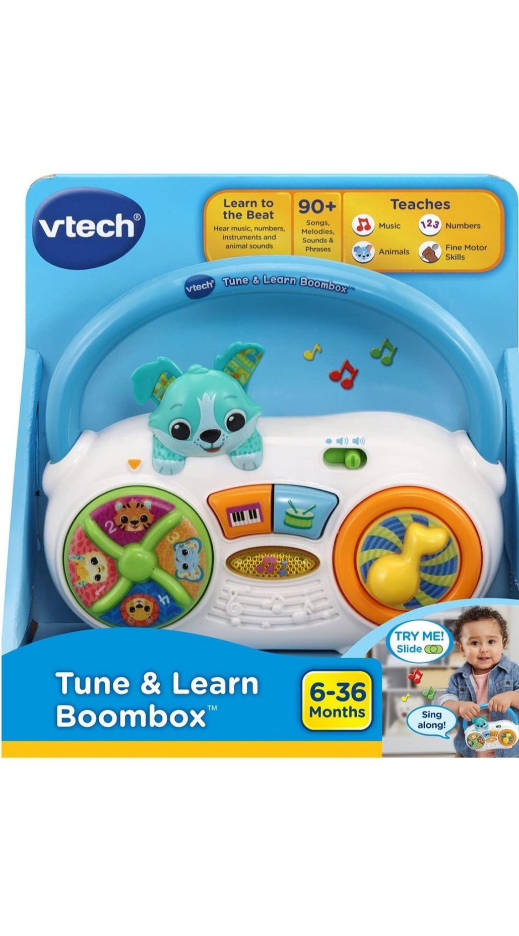 Ігрова магнітола VTech Tune and Learn Boombox