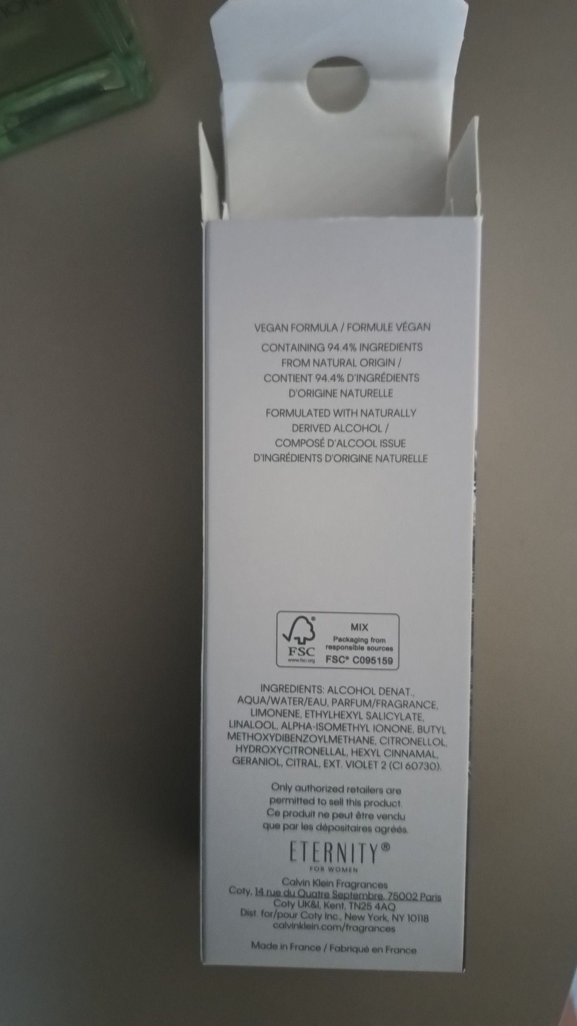 Calvin Klein eternity reflection 100ml