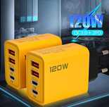 4-portowa ładowarka USB C PD Szybkie ładowanie 3.0 Typ C 120W