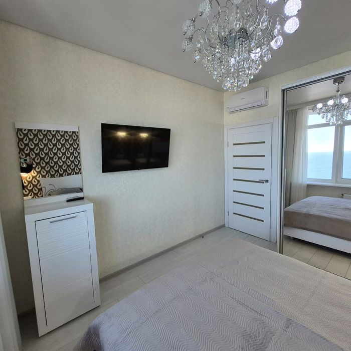 Аркадия. Каманина 16 а. 44 жем.2 ком.люкс. прямой вид моря