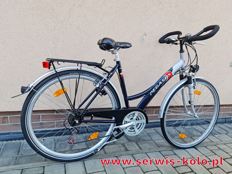 Rower damski damka trekkingowy PEGASUS koła 28 SHIMANO okazja rabat