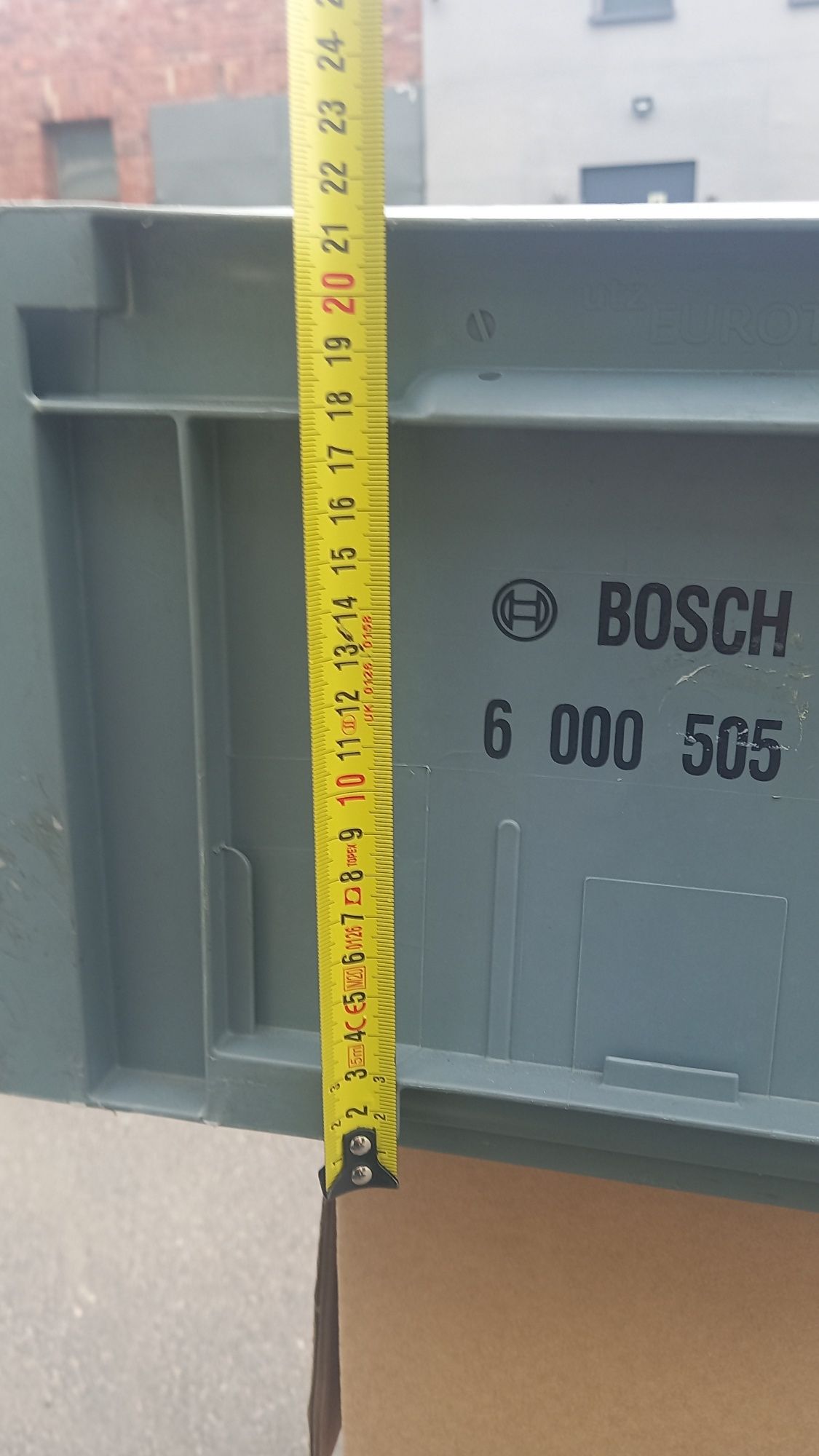 Pojemnik plastikowy skrzynka plastikowa 60x40x20