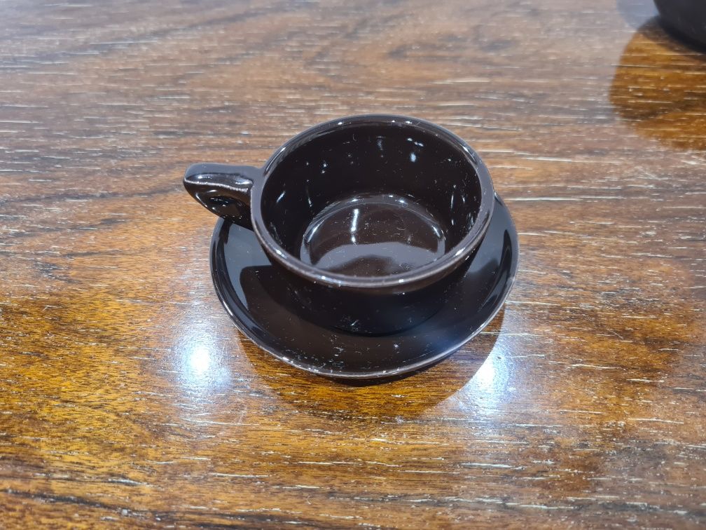 Conjunto café cerâmica vidrada