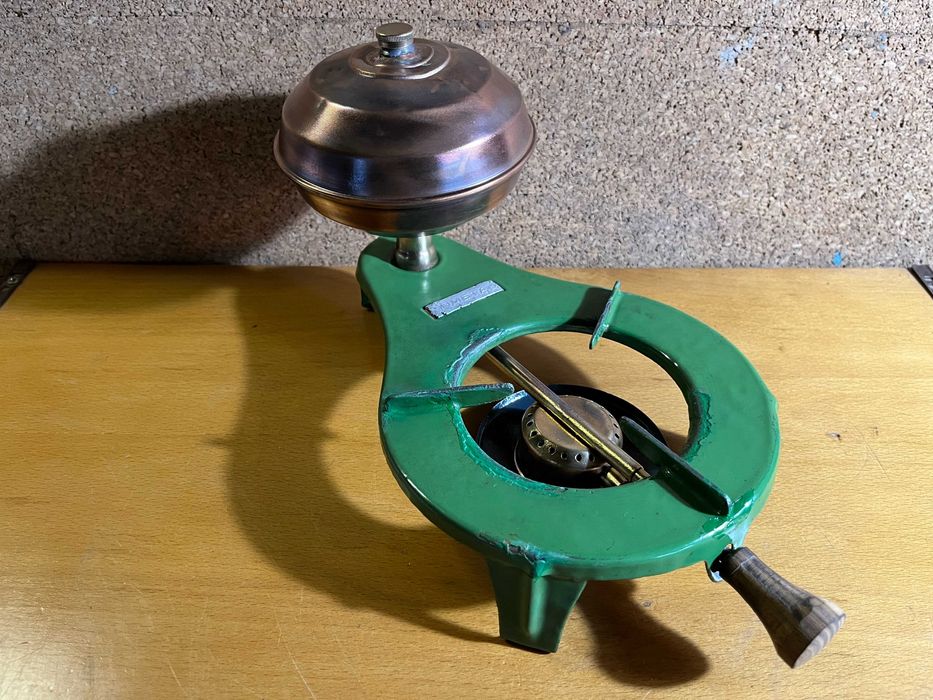 Fogareiro antigo a álcool
