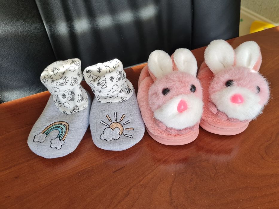 Дитячі капці для немовлят, тапки, пінетки, дитяче взуття, туфлі