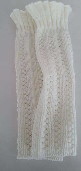 Ocieplacze na nogi podkolanówki do kozakow półbuty