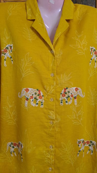 Накидка пляжна ( сукня-сорочка) по типу оверсайз