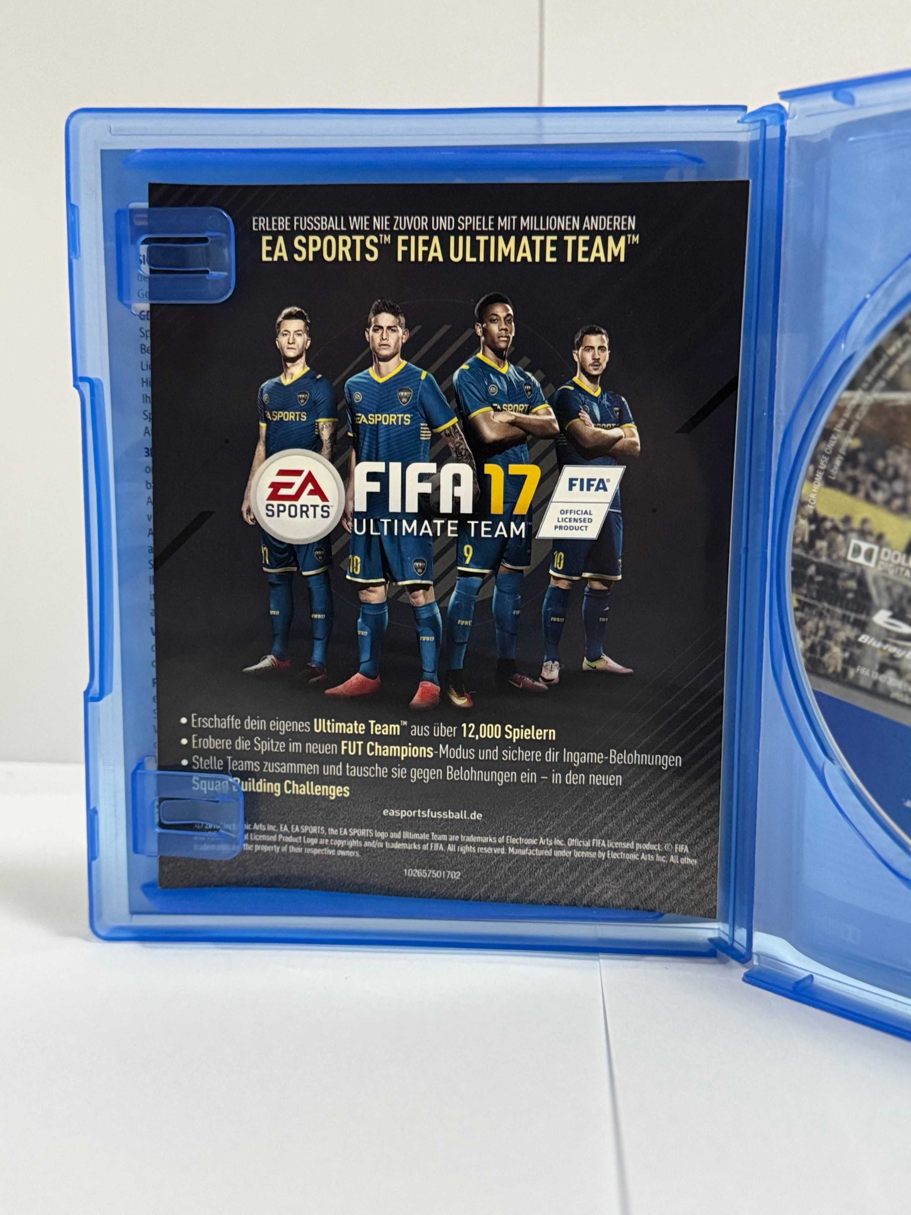 Gra Fifa 17 na PS4, POLSKA wersja, db stan!
