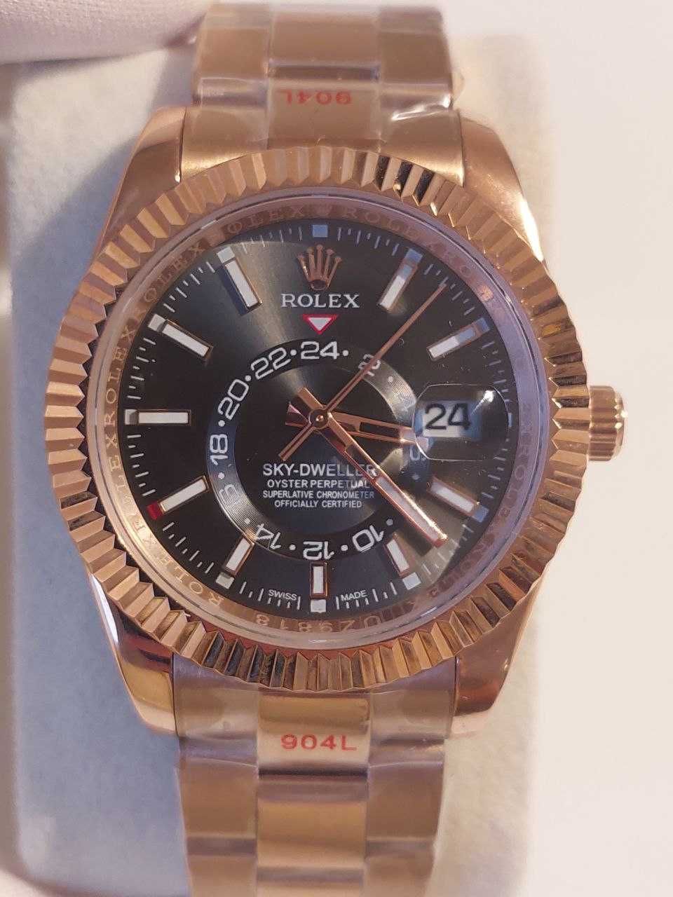 Zegarek Rolex sea-dweller miyota (gmt), różowe złoto