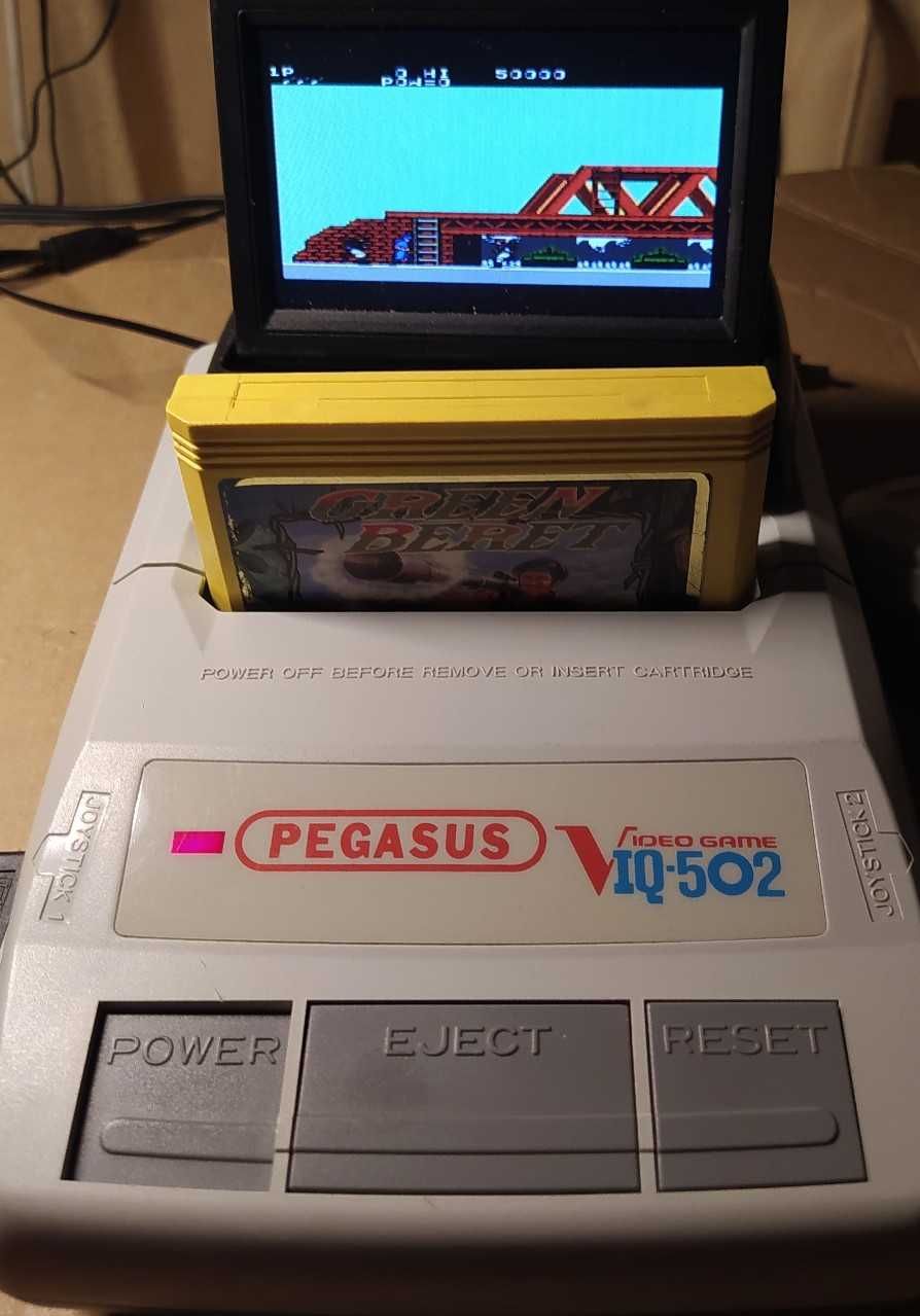 IQ-502 REV1 PEGASUS 100%ok konsola pegazus nes retro kolekcja nintendo