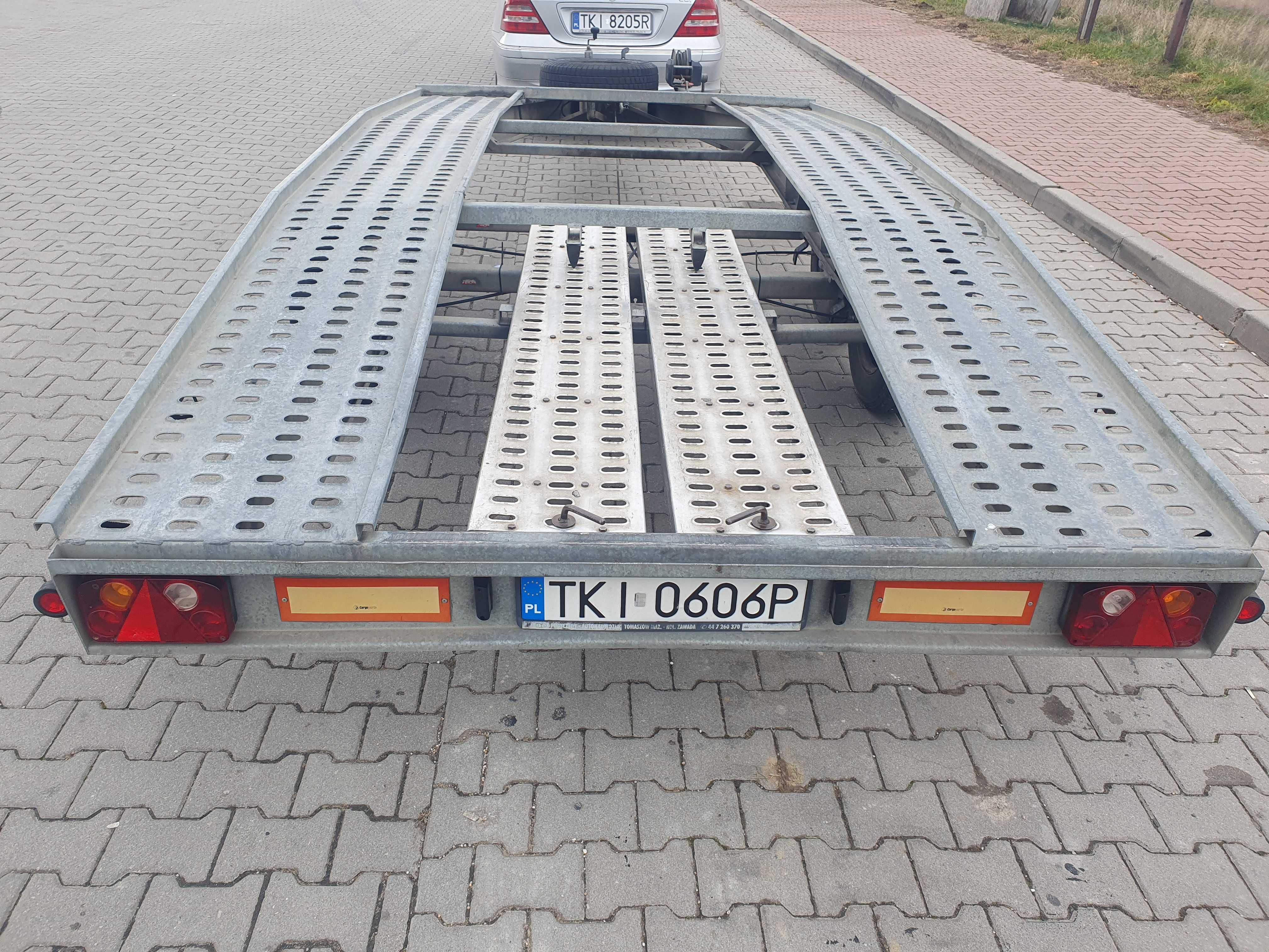 Laweta, przyczepa TA-NO  dł.4m