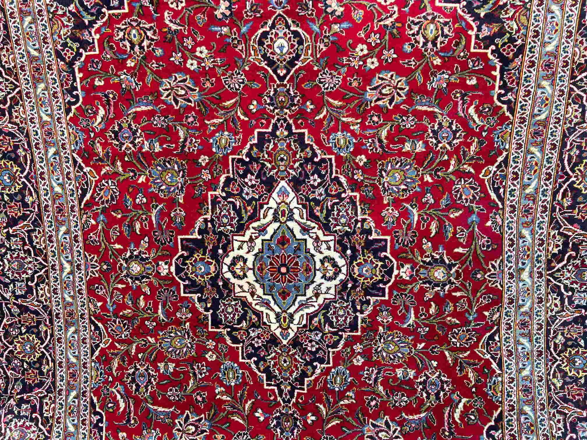 Nowy kaszmirowy dywan perski Iran KESHAN 350x250 galeria 32 tys