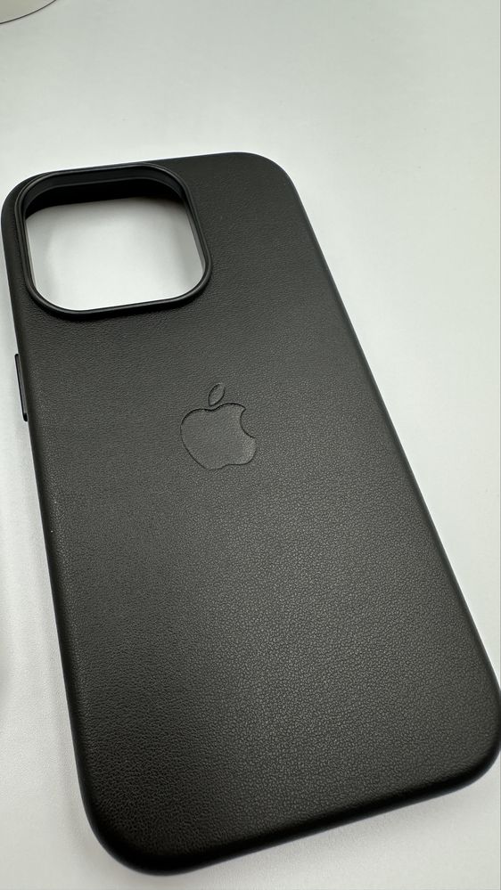 Skórzane Magsafe Etui do Iphone’a 15 Pro Black