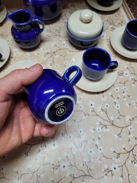 Porcelanowy Zestaw do kawy GDR