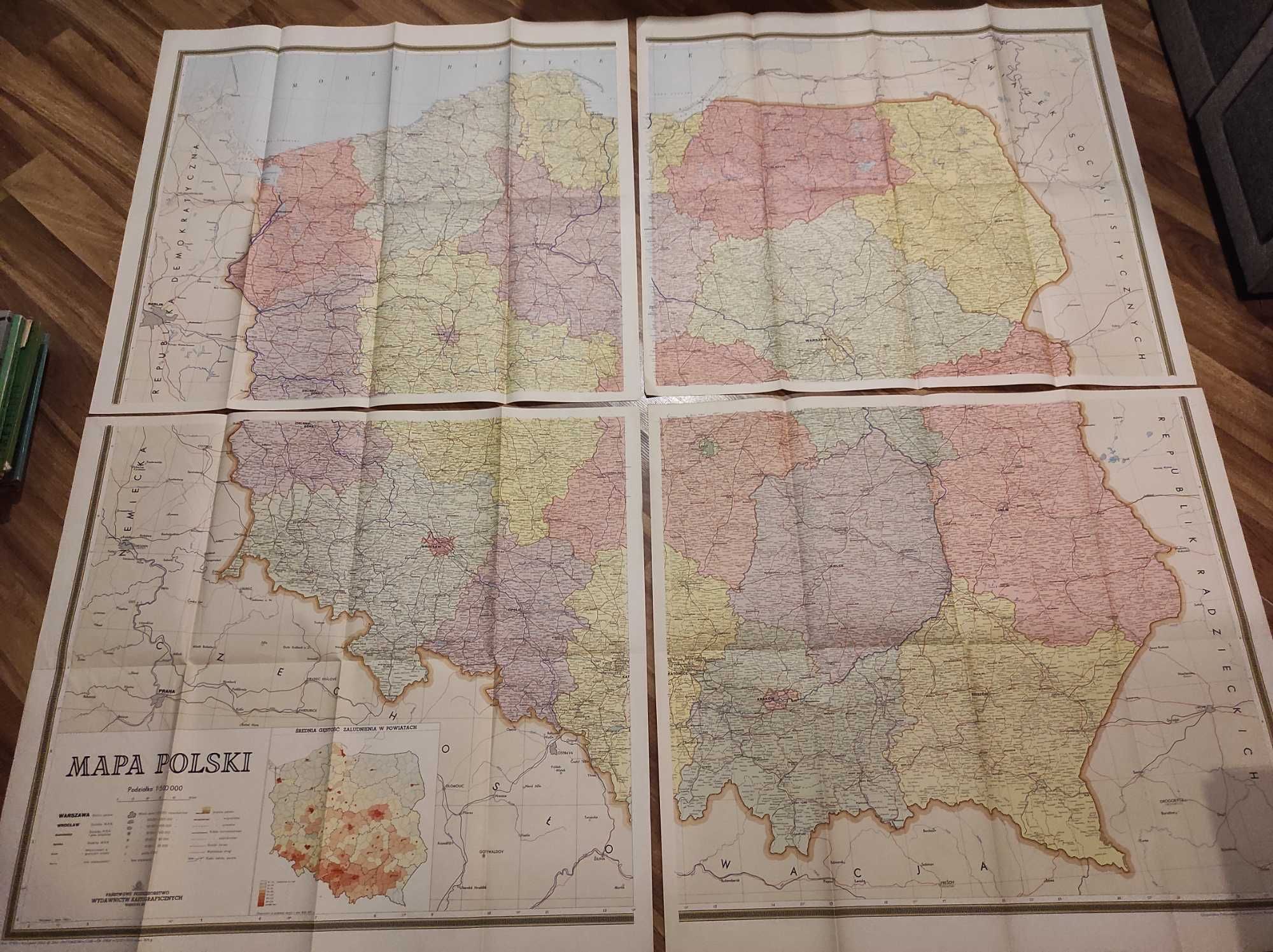 Mapa EUROPY JRO Verlag III Rzesza 1941r.- 89 x 120 cm