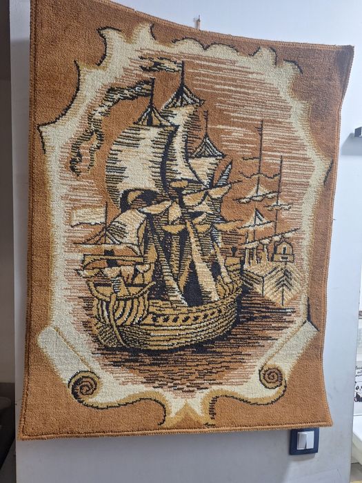 Dywan na ścianę Statek