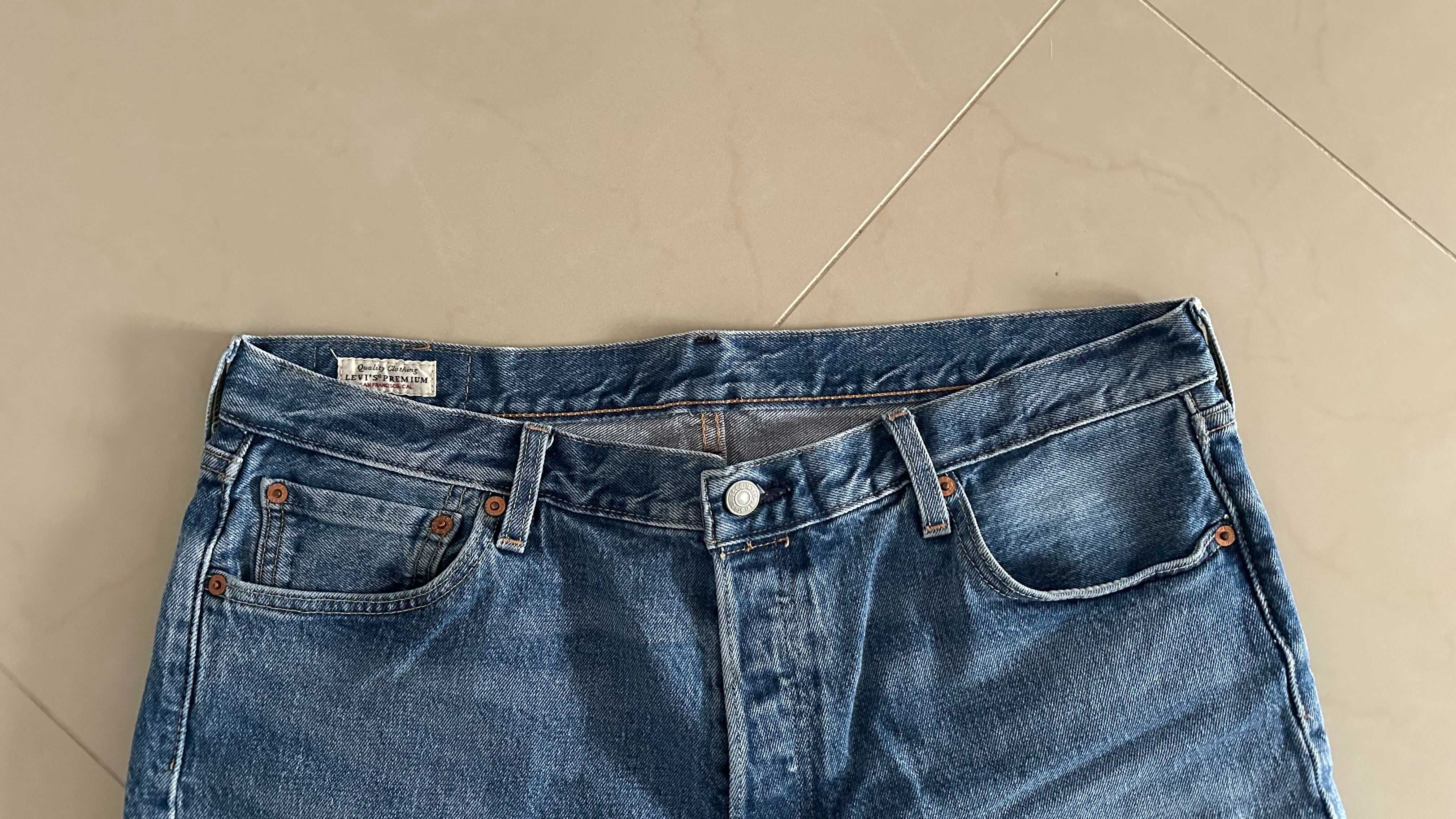 Levis 501 W36 Szorty Krótkie Spodenki