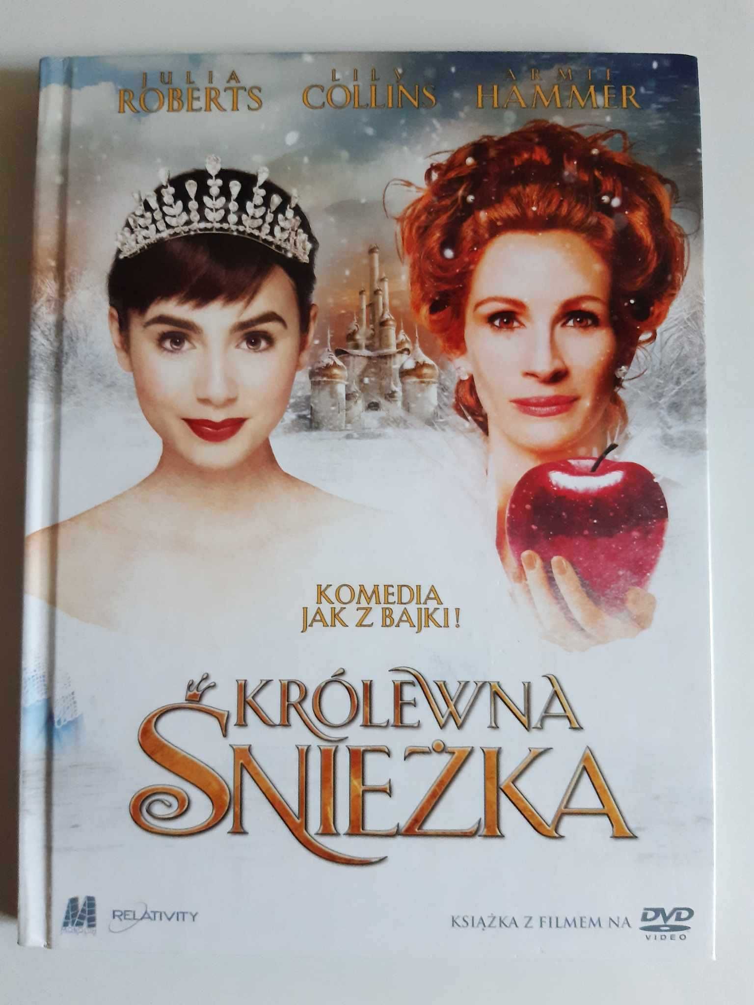 Film dvd Królewna Śnieżka, Julia Roberts, polski dubbing
