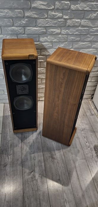 Kolumny podlogowe Elac EL 130, 89rok, odrestaurowane.