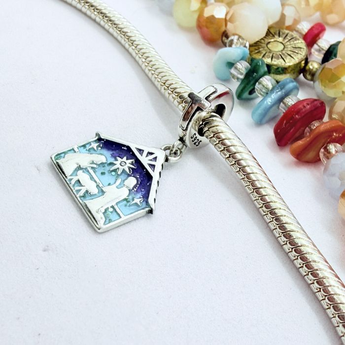 Charms Srebro S925 / Szopka