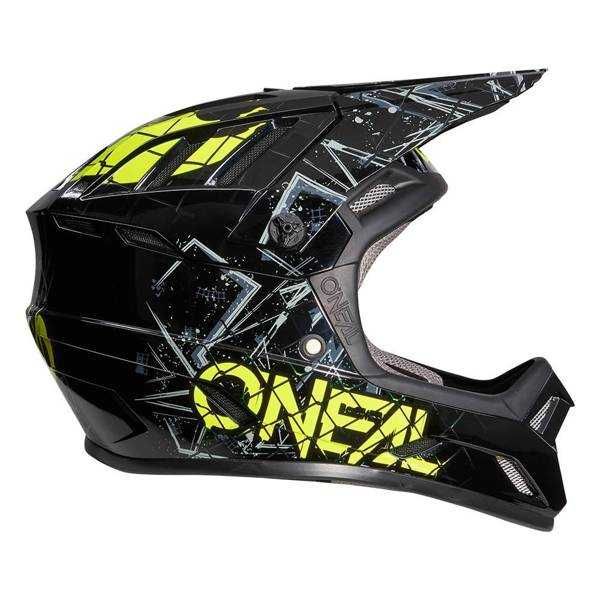 Kask O'Neal BACKFLIP ZOMBIE black/neon yellow