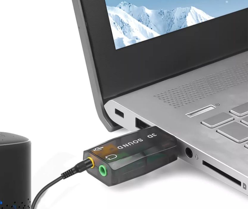 Adaptador Som USB Jack 3.5