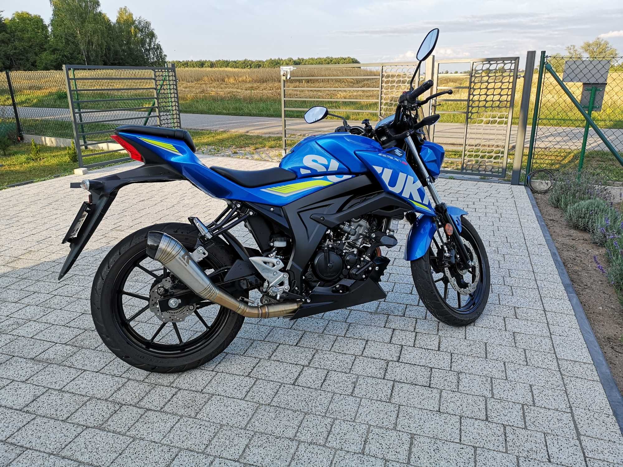 Motocykl Suzuki GSX S 125 Polski Salon Doposażony