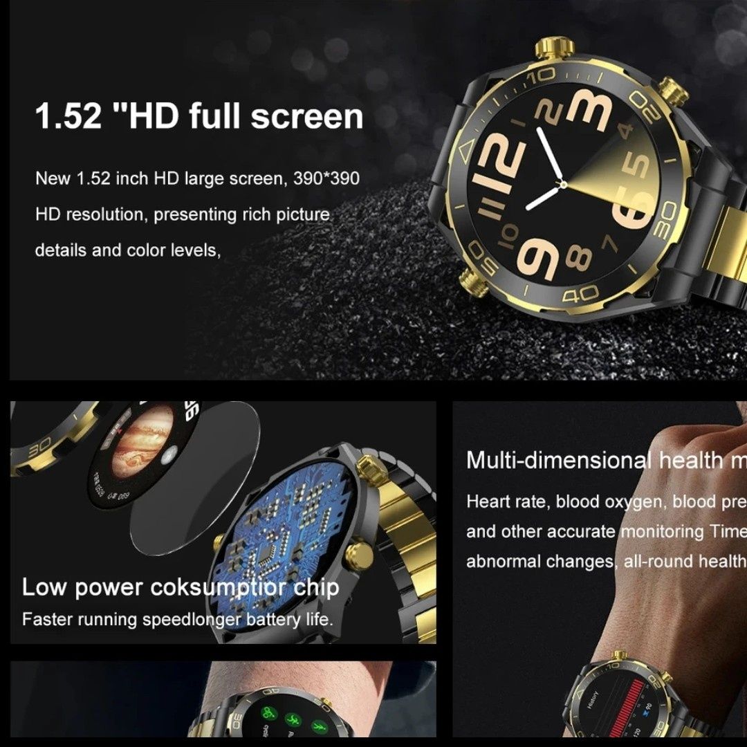 Nowy Smartwatch z Funkcją Dzwonienia Możliwa Obsługa Gestami