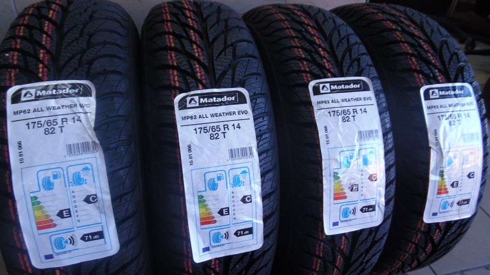 Całoroczne 175/65R14 MATADOR MP62 AllWeather - Nowe - Opony - Tanio