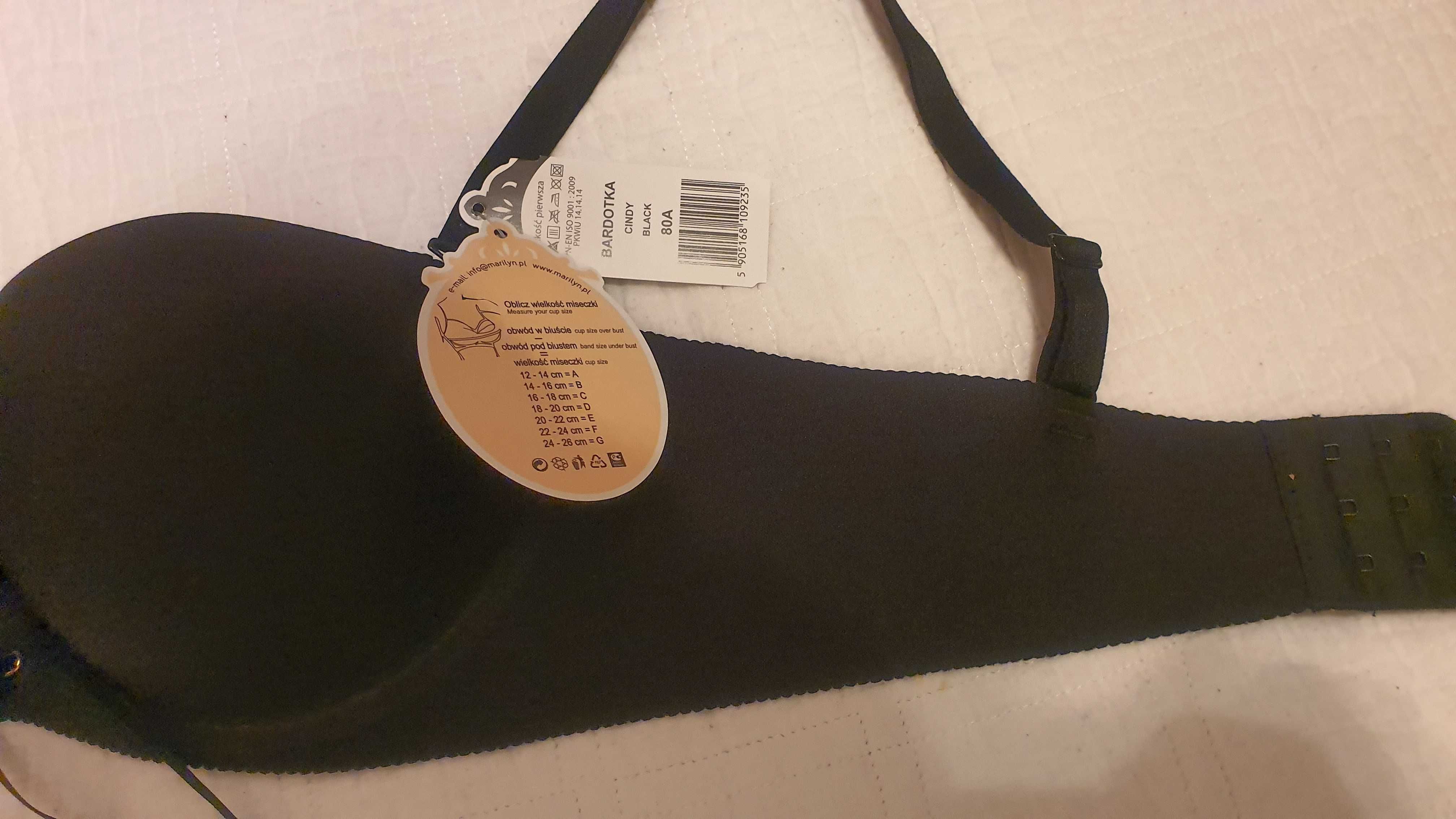 Biustonosz bardotka stanik Marylin Poupee 75B 80A