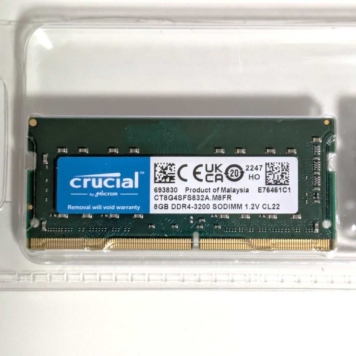 Crucial 16 GB SO-DIMM DDR4 3200 MHz / 2x8gb