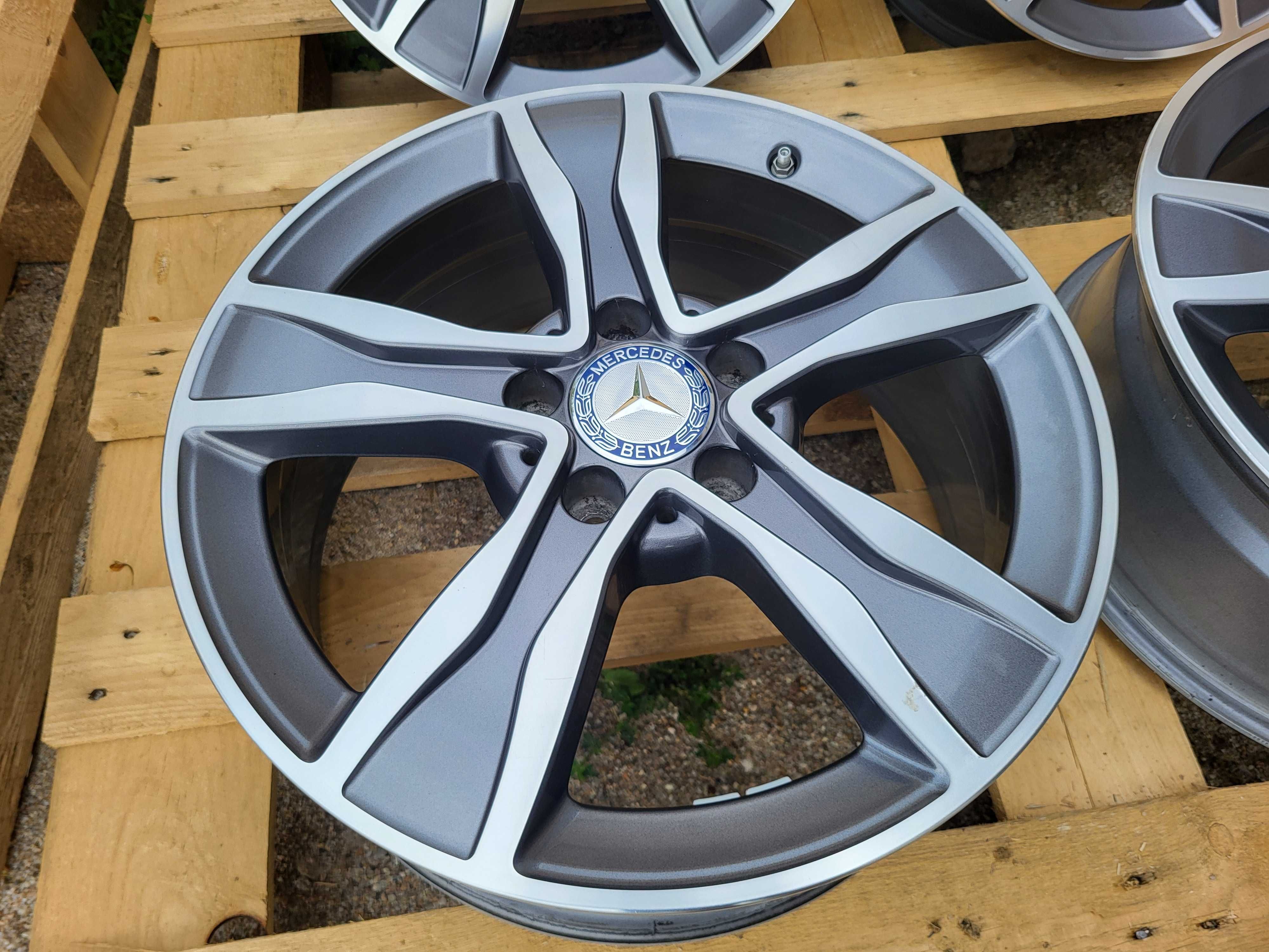 [961] Felgi aluminiowe 17" Mercedes 7Jx17H2 5x112 C klasa czujniki!