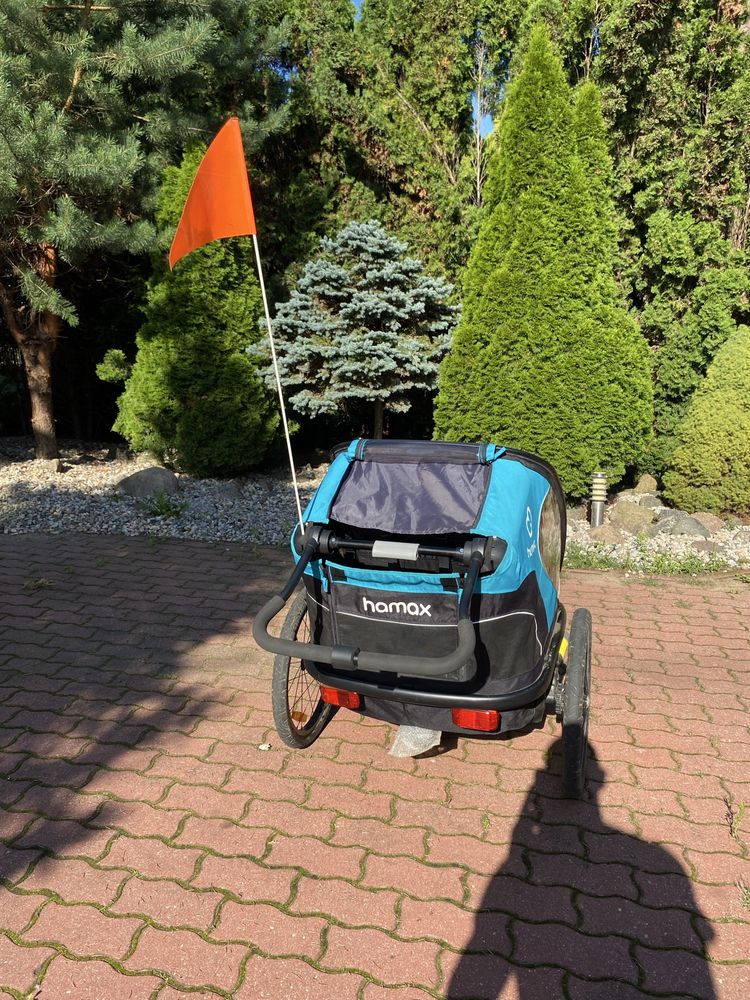 Przyczepka rowerowa hamax dwuosobowa