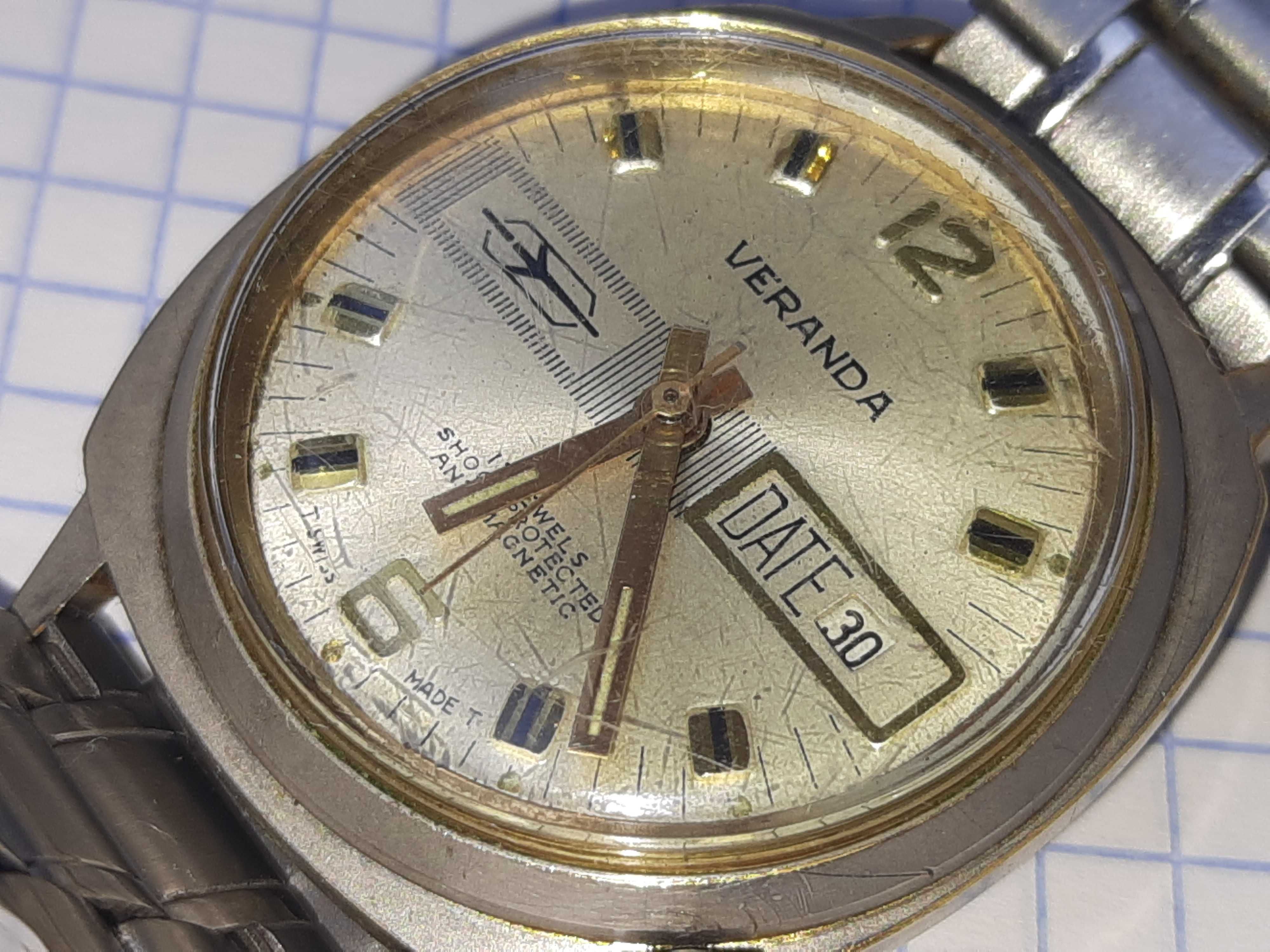 Часы винтажные швейцарские Veranda ETA 8800