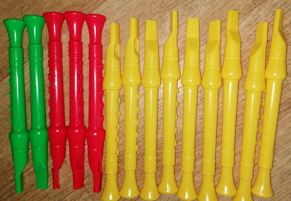Flety dla dzieci - 14 sztuk