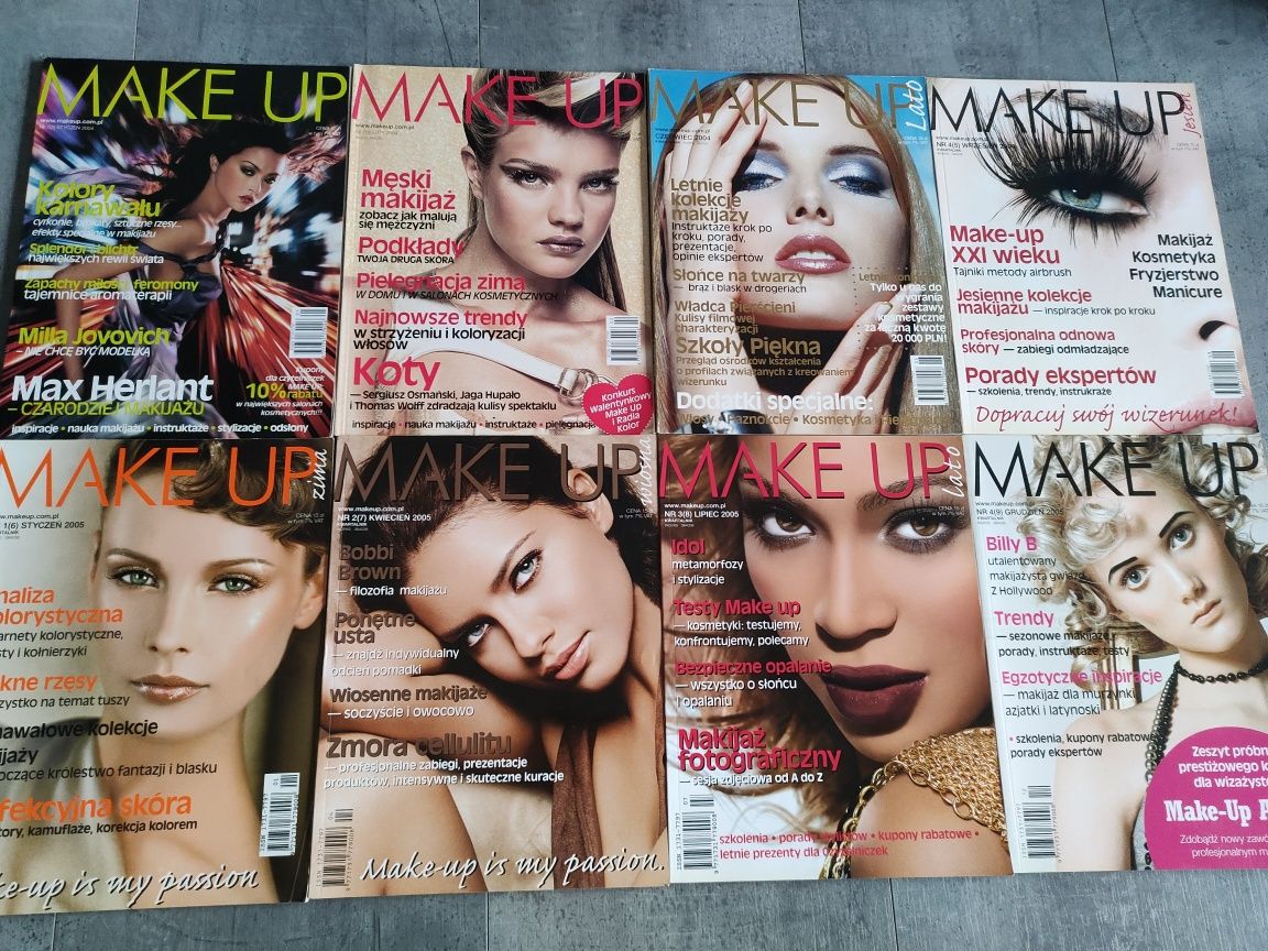 Make Up kwartalnik czasopismo 8 numerów makeup