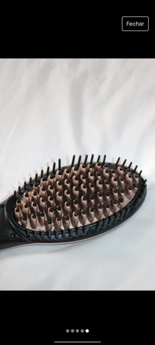 Escova de cabelo elétrica