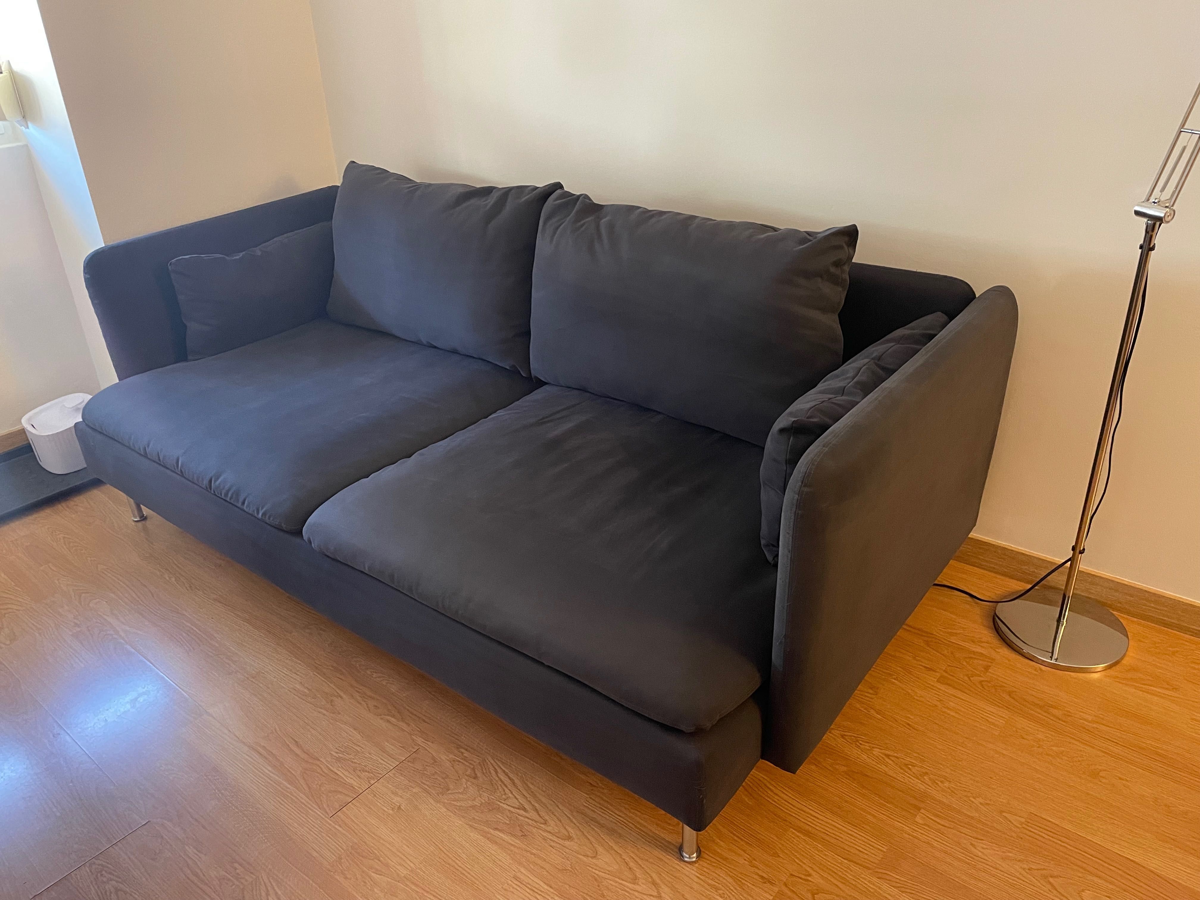 Sofá 3 lugares com chaise longa