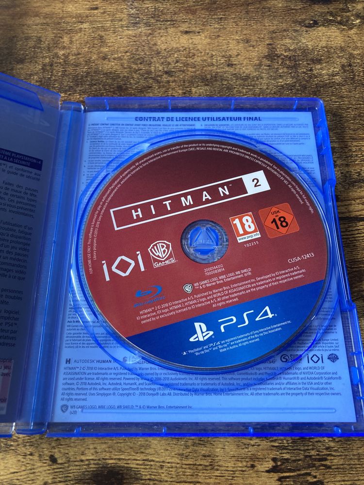 Gra Hitman 2 ps4