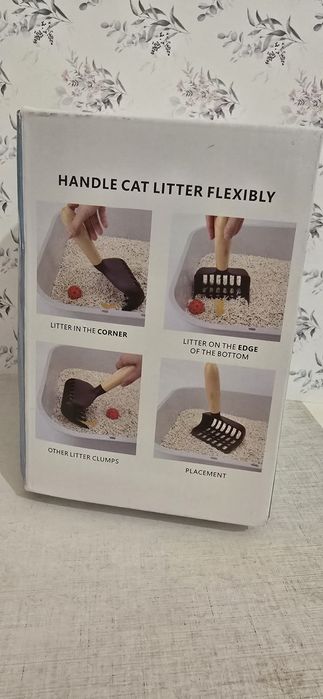 Szufelka do sprzątania kuwety