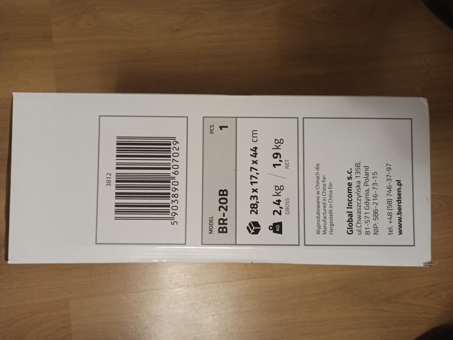 Осушувач повітря Berdsen BR-20В Чорний