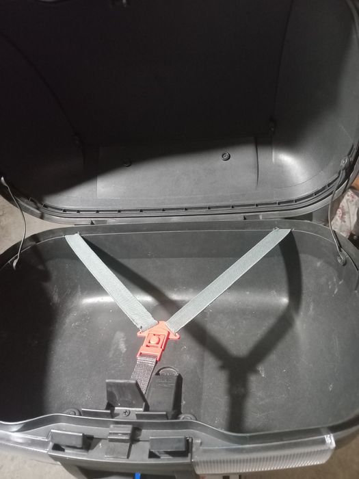 top case  shad sh45  para 2 capacetes