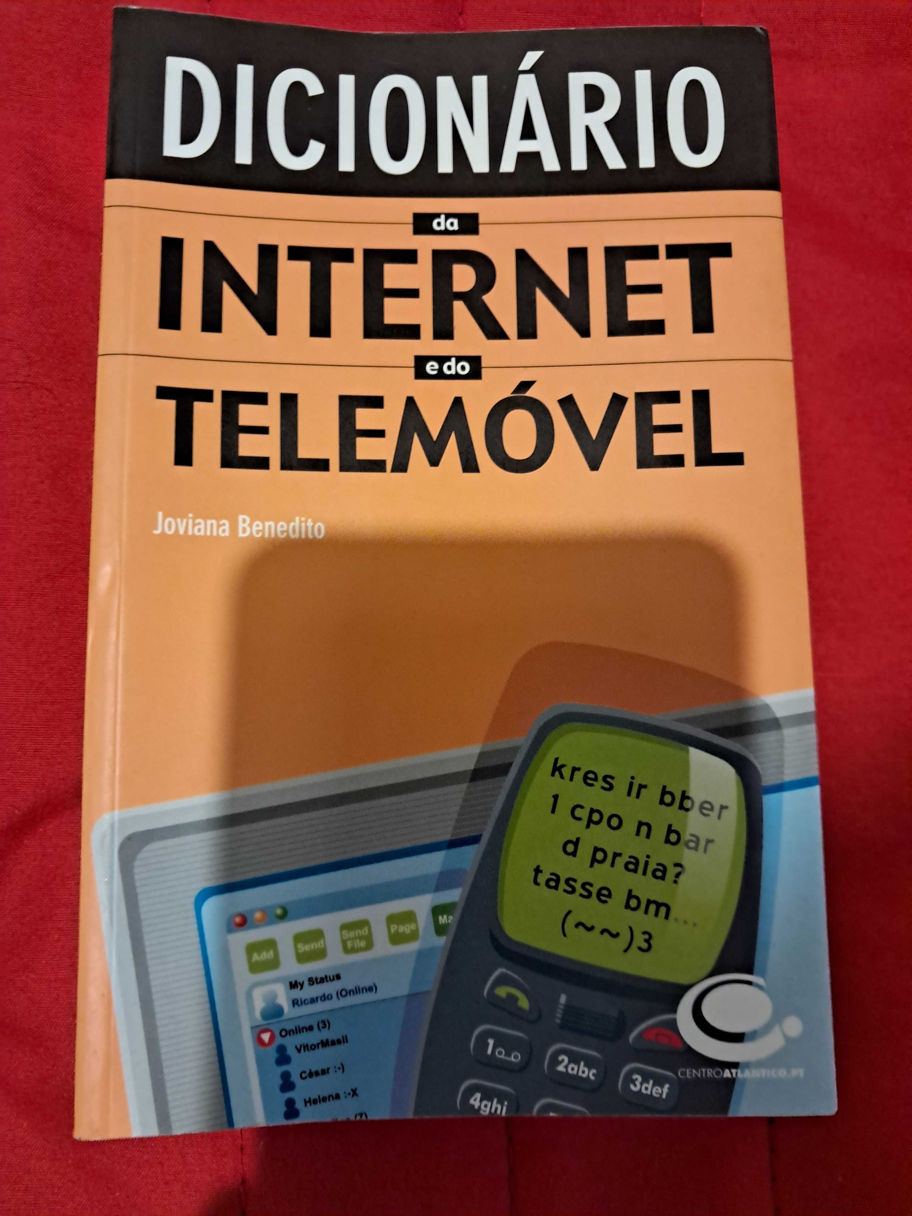 Livro dicionario da internet e telemovel
