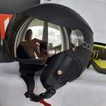 Kask narciarski Bolle Backline Visor Soft Black Silver M 56-58cm