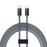 Kabel Baseus Cald Lightning - Usb-c Pd 20w 480Mb/s 2m - szary