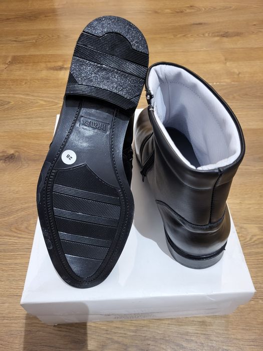 trzewiki zimowe oficerskie botki  wz mon 923A/MON r. 28 galowe  Armex