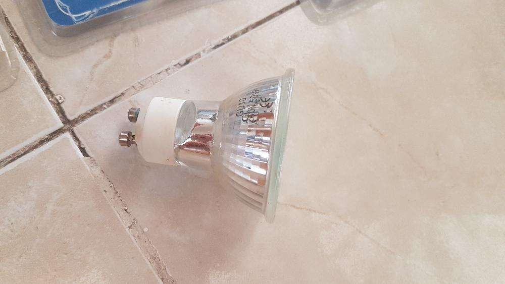 Lâmpadas para teto falso lote de 15