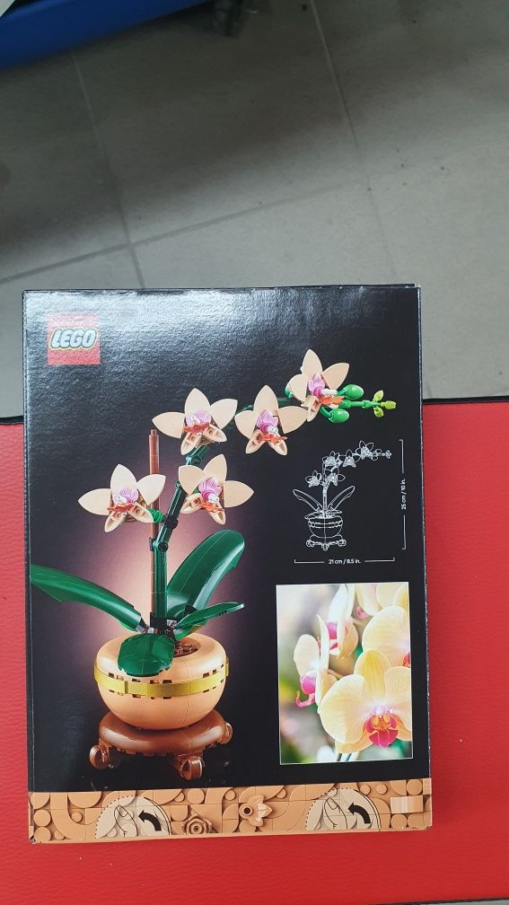 Klocki Lego mini orchidea