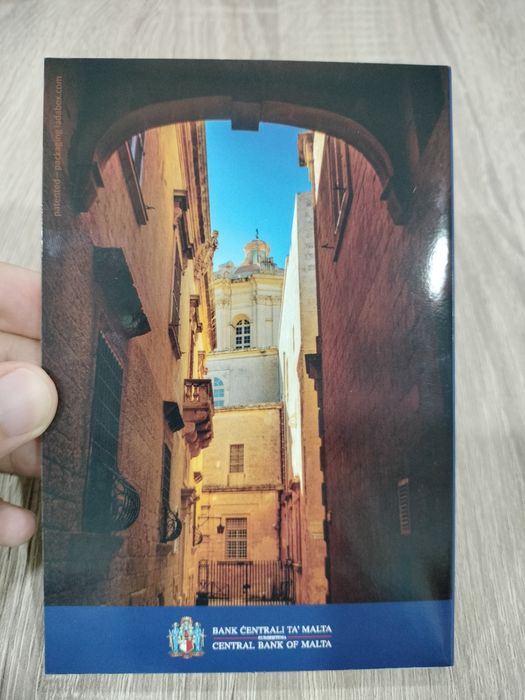 Moeda Comemorativa BNC 2€ Cidade Mdina Malta 2025
